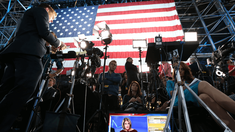 Role of Media and Race in US Election 2016