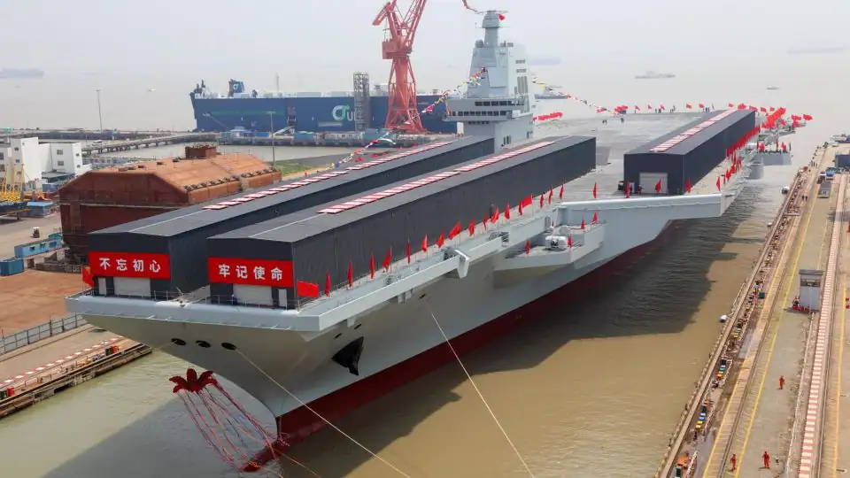 Inside China’s largest warship Type 003 Aircraft Carrier CNS Fujian