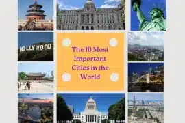 most important cities in the world