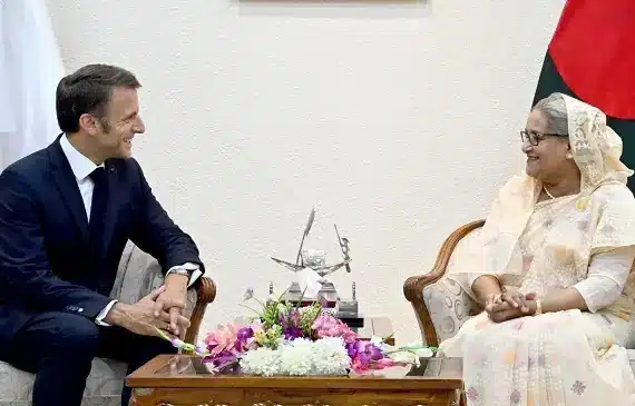 Macron's Dhaka Visit