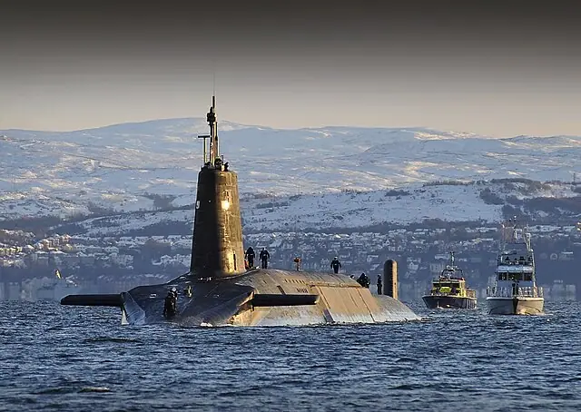 British Vanguard Class Submarine