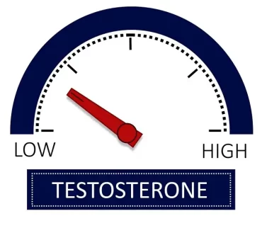 low testosterone in man