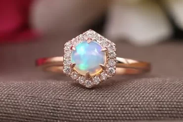 Opal Engagement Rings