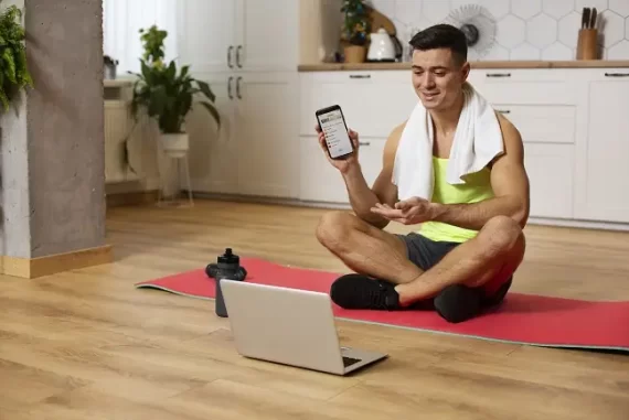 Online fitness business