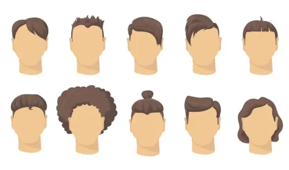 Men's front hairpieces