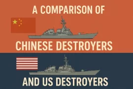 Chinese Destroyers VS US Destroyers