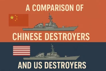 Chinese Destroyers VS US Destroyers